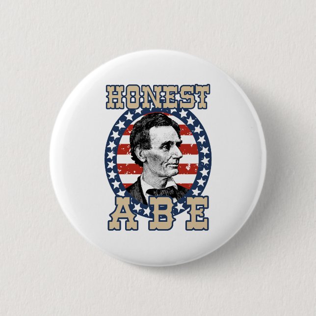 Abraham Lincoln Button (Vorderseite)