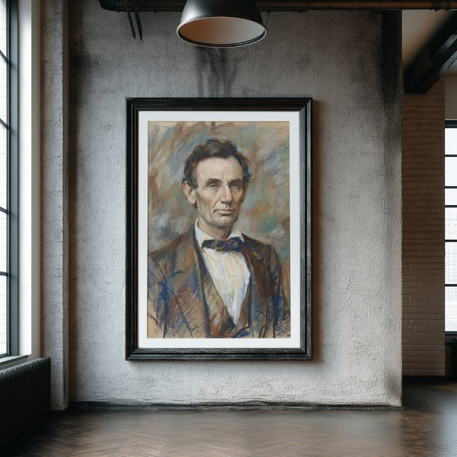 Abraham Lincoln - Der beständige Staatsmann Poster (Von Creator hochgeladen)
