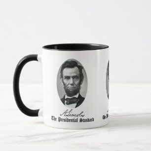 Abraham Lincoln, der Präsidentschaftsstandard. Tasse