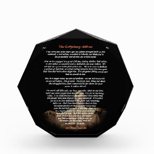 Abraham Lincoln - Die Rede von Gettysburg Fotoblock