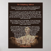 Abraham Lincoln - Die Rede von Gettysburg