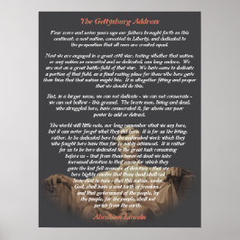 Abraham Lincoln - Die Rede von Gettysburg Poster