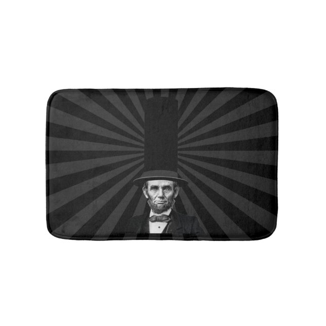 Abraham Lincoln Erklärung zur Präsidentschaftswahl Badematte (Vorderseite)