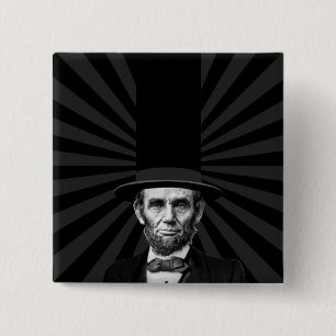 Abraham Lincoln Erklärung zur Präsidentschaftswahl Button