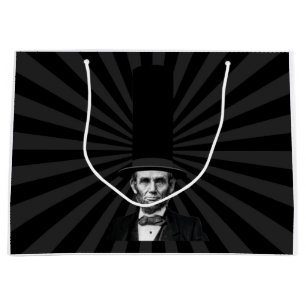 Abraham Lincoln Erklärung zur Präsidentschaftswahl Große Geschenktüte