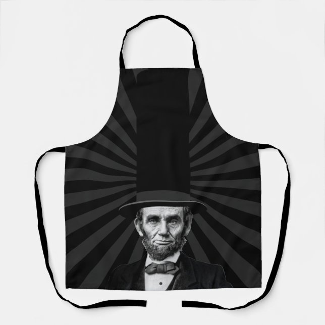 Abraham Lincoln Erklärung zur Präsidentschaftswahl Schürze (Vorderseite)