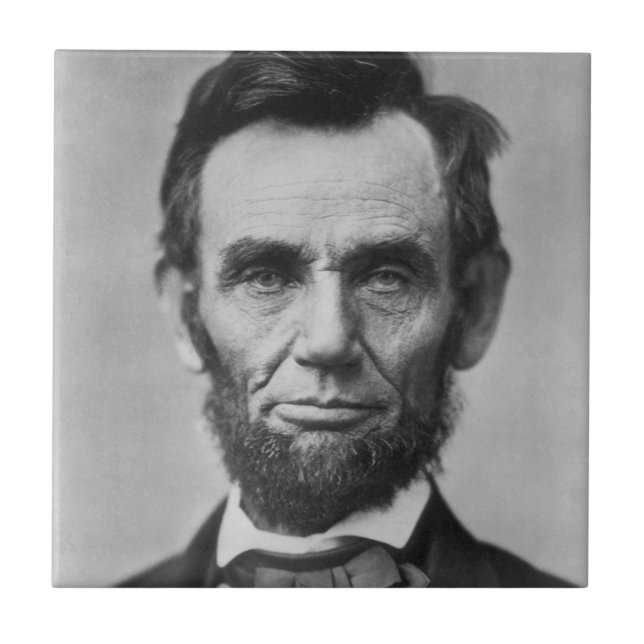 Abraham Lincoln Fliese (Vorderseite)
