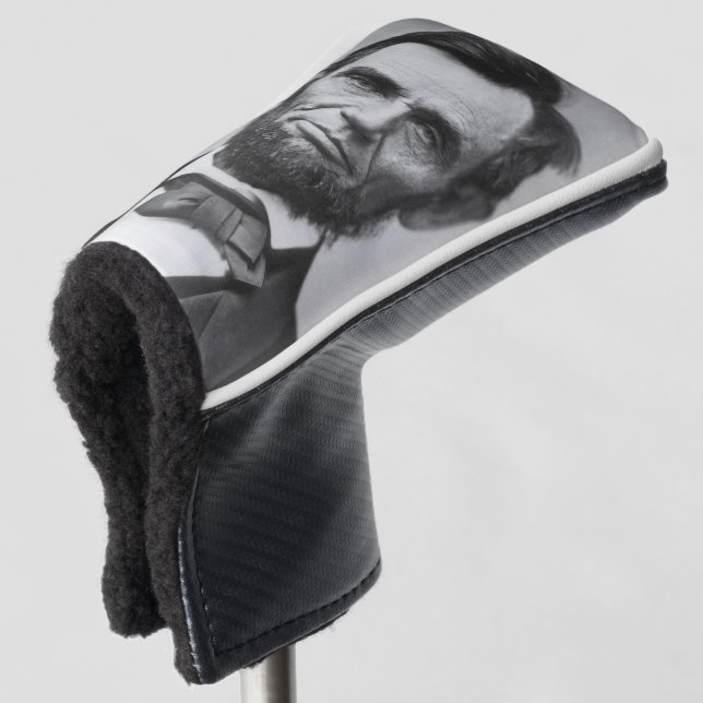 Abraham Lincoln Golf Headcover (3/4 Vorderseite)