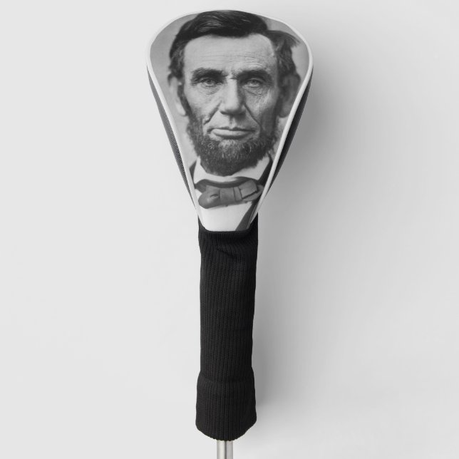 Abraham Lincoln Golf Headcover (Vorderseite)