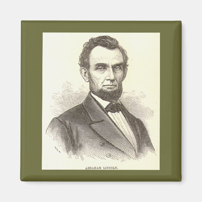 Abraham Lincoln Magnet (Devant)