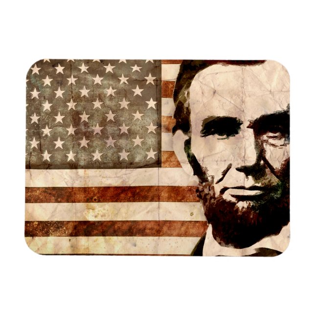 Abraham Lincoln Magnet (Horizontal)