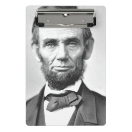 Abraham Lincoln Mini Klemmbrett
