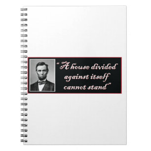 Abraham Lincoln Notizblock