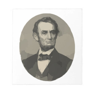 abraham lincoln notizblock