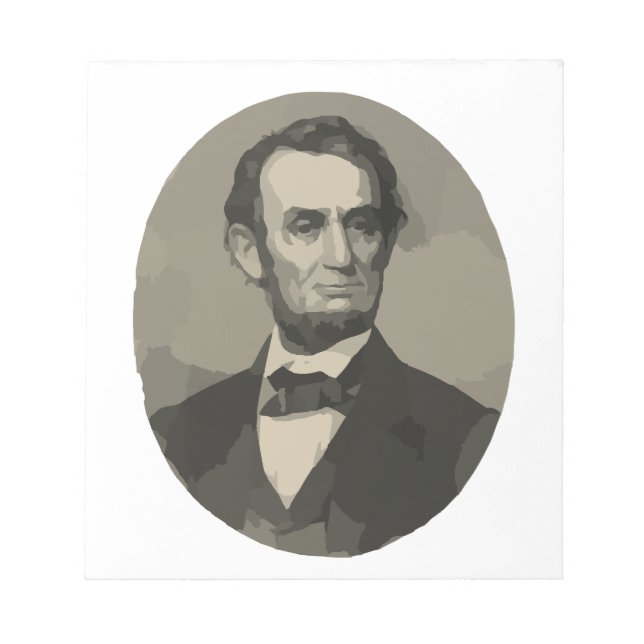 abraham lincoln notizblock (Vorderseite)