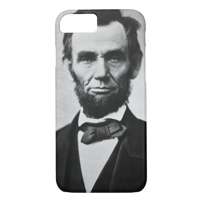 Abraham Lincoln Portrait Case-Mate iPhone Hülle (Rückseite)