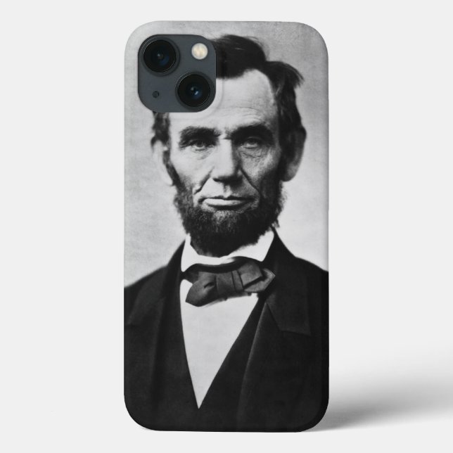 Abraham Lincoln Portrait Case-Mate iPhone Hülle (Rückseite)