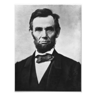Abraham Lincoln Portrait Fotodruck