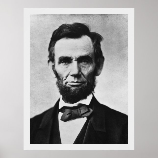 Abraham Lincoln Poster (Vorne)