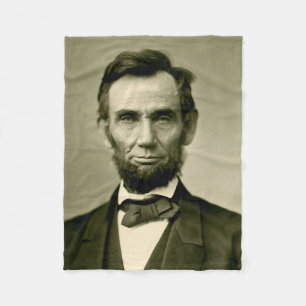 Abraham Lincoln Präsident usa vereinte Staaten Am Fleecedecke