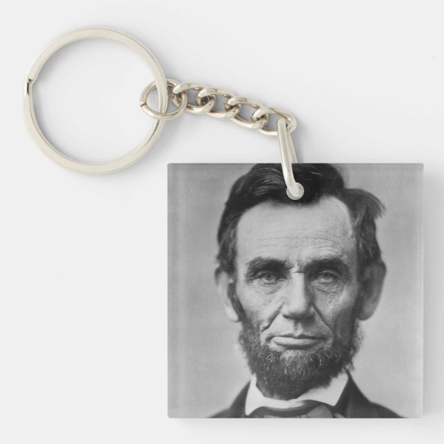 Abraham Lincoln Schlüsselanhänger (Vorderseite)