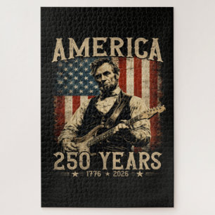 Abraham Lincoln spielt Gitarre 4. Juli