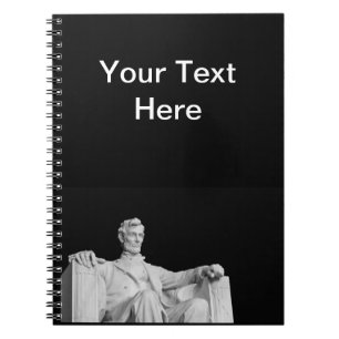 Abraham Lincoln Spiral Notebook Notizblock