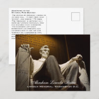 Abraham-Lincoln-Statue-Fakten, Washington DC