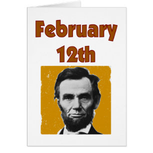 Abraham Lincoln T-shirt et cadeaux du 12 février