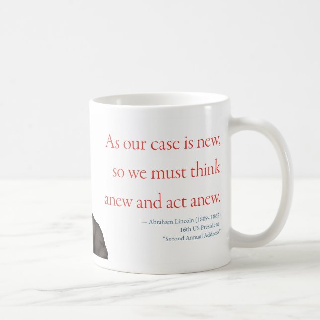 Abraham Lincoln Tasse #23 (Rechts)
