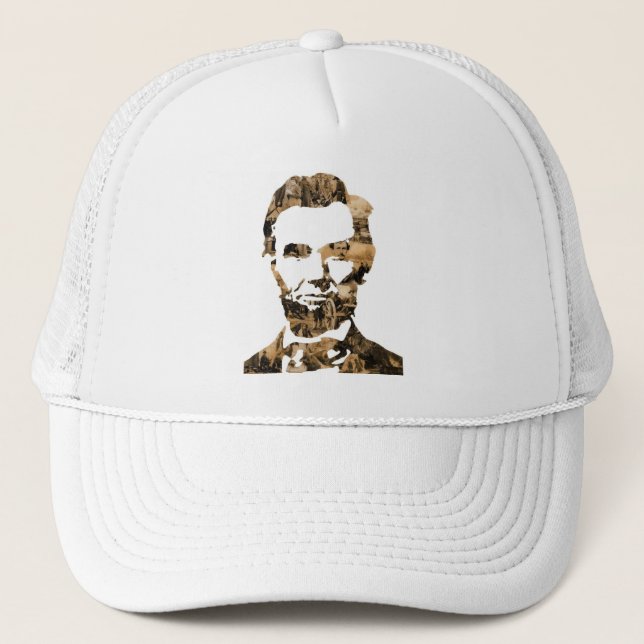 Abraham Lincoln Truckerkappe (Vorderseite)