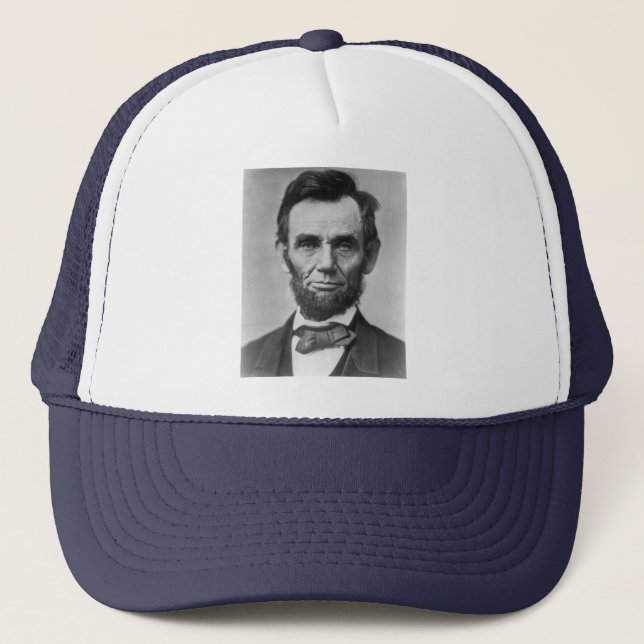 Abraham Lincoln Truckerkappe (Vorderseite)