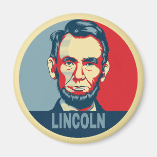 Abraham Lincoln US Präsident Hope Style Magnet