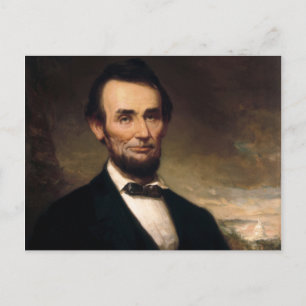 Abraham Lincoln von George H Story Postkarte