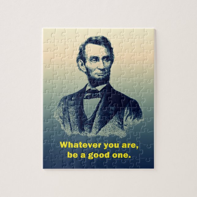 Abraham Lincoln Zitat (Vertikal)