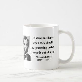 Abraham Lincoln-Zitat 8b Kaffeetasse