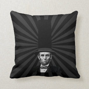 Abraham Lincolnpräsidentenmode-Aussage Kissen