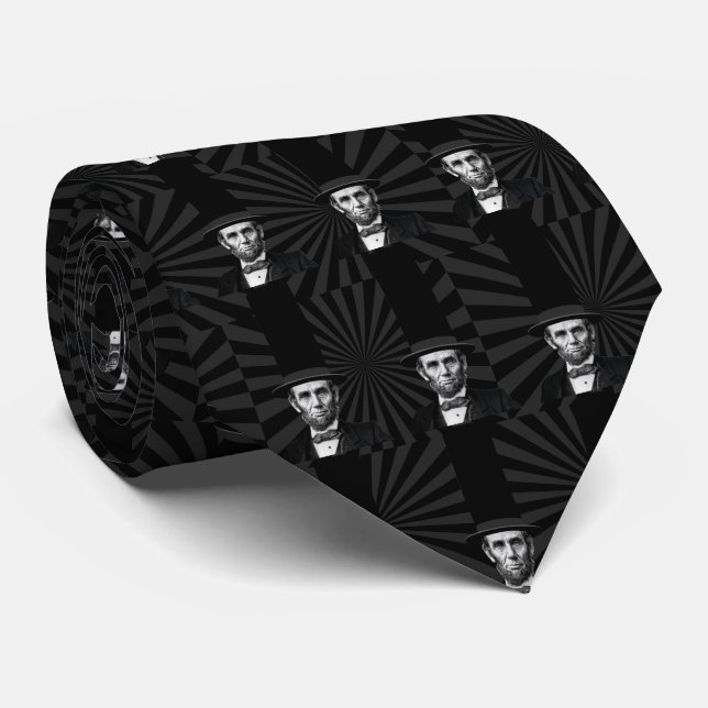 Abraham Lincolnpräsidentenmode-Aussage Krawatte (Gerollt)