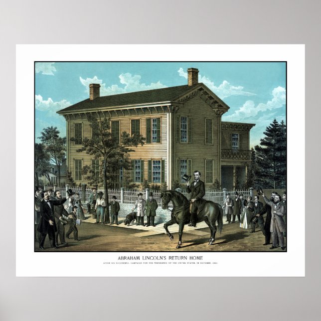 Abraham Lincoln's Return Home Poster (Vorne)