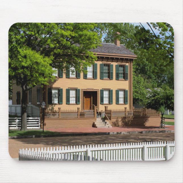 Abraham Lincolns Zuhause Mousepad (Vorne)