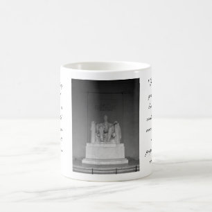Abraham- Lincolnzitat-Tasse Kaffeetasse
