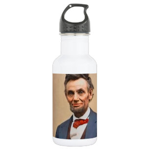 Abraham Lincolon Trinkflasche