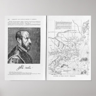 Abraham Ortel Oretelius Poster