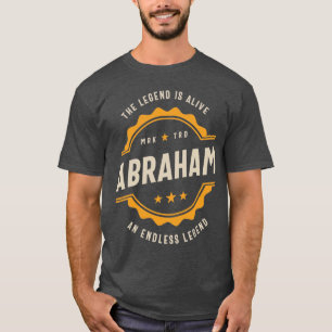 Abraham Personalisiert Name Birthday Gift T-Shirt