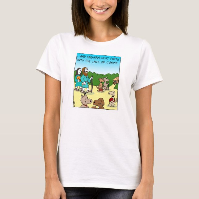 Abraham und das Land des Eckzahns T-Shirt (Vorderseite)