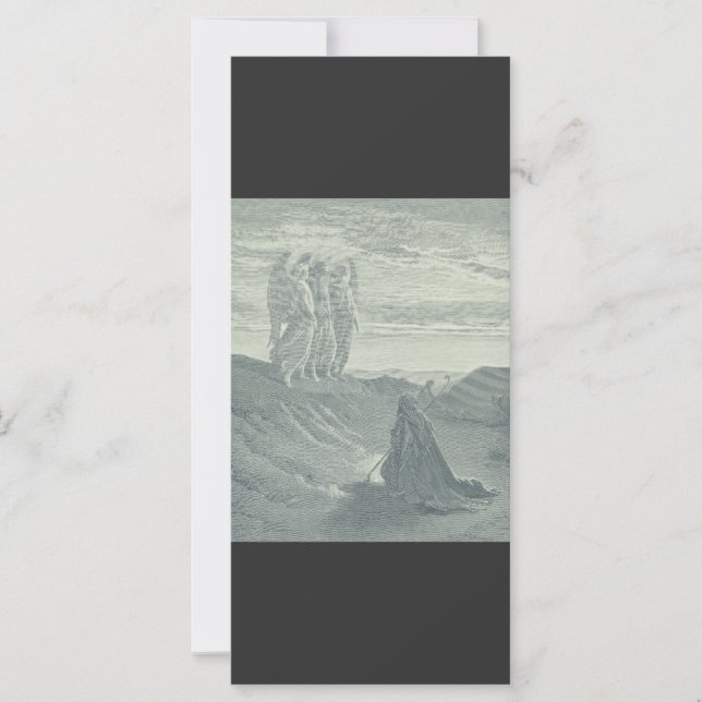 Abraham und die drei Engel (Vorderseite)
