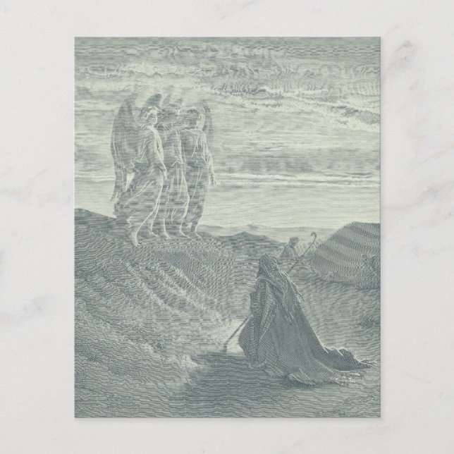 Abraham und die drei Engel (Vorderseite)