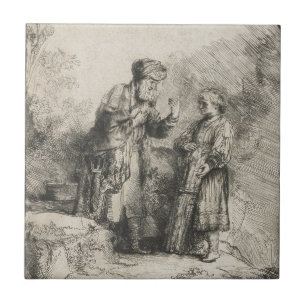 Abraham und Isaac Fliese