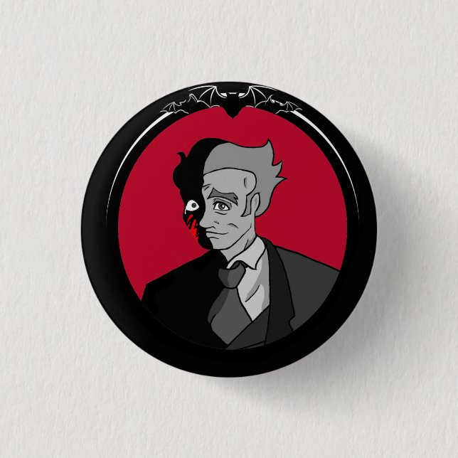 Abraham van Helsing BRW Button (Vorderseite)
