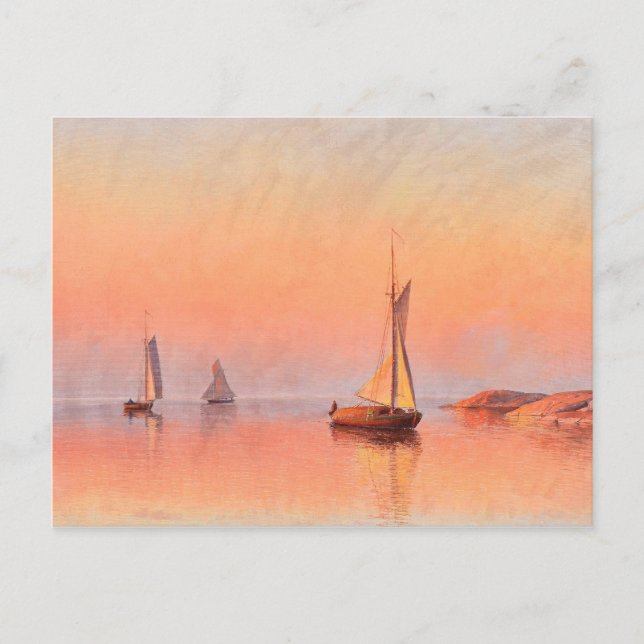 Abrahamssons Sailboats Postkarte (Vorderseite)